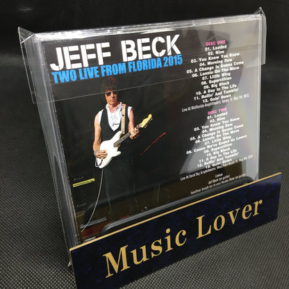 JEFF BECK / TWO LIVE FROM FLORIDA 2015 (2CDR)