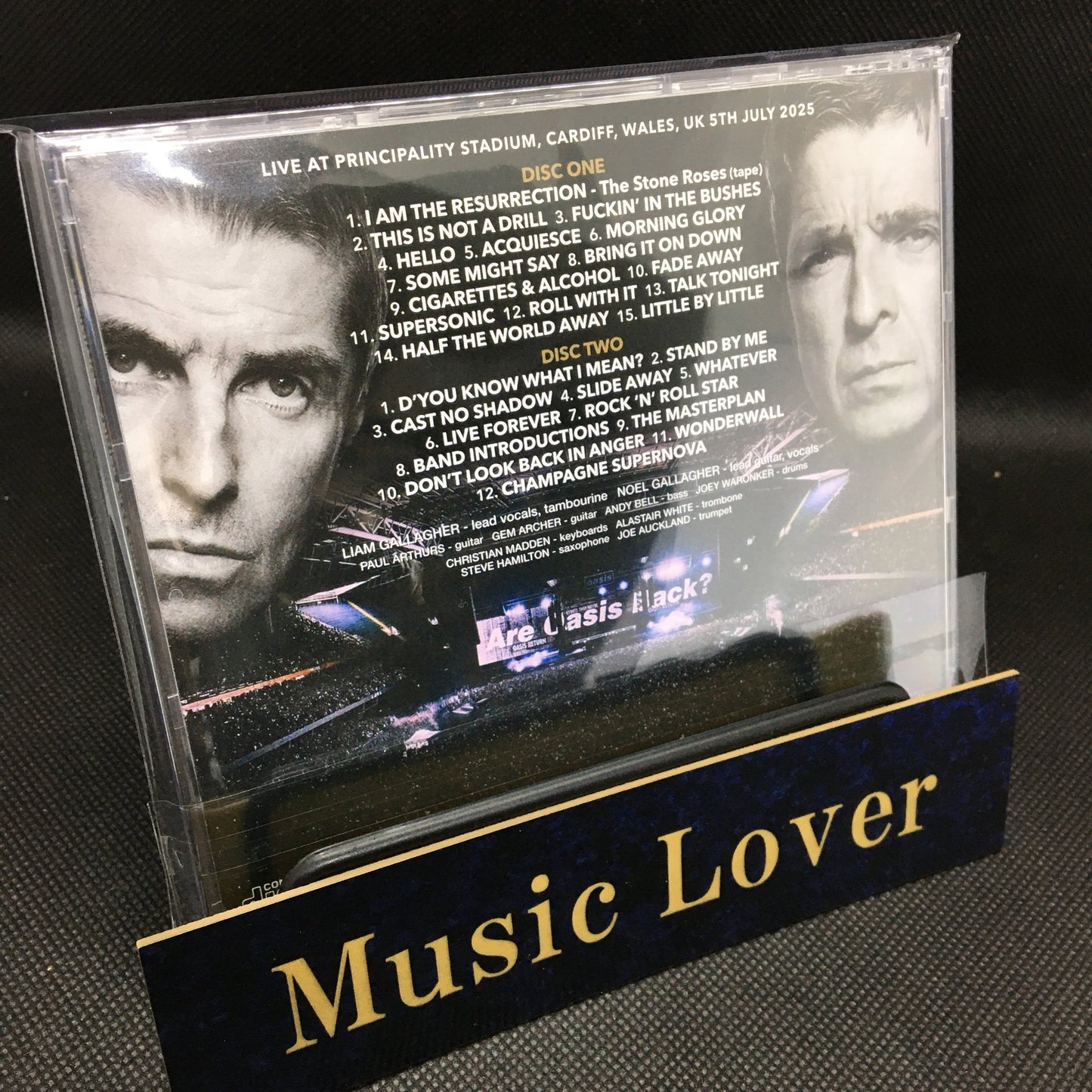 OASIS / DEFINITIVE CARDIFF 2025 2ND NIGHT DEDICATED TO UNSUNG HERO (2CD)