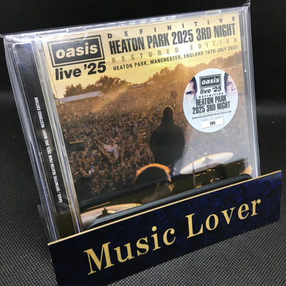 OASIS / DEFINITIVE HEATON PARK 2025 3RD NIGHT RESTORED EDITION (2CD)