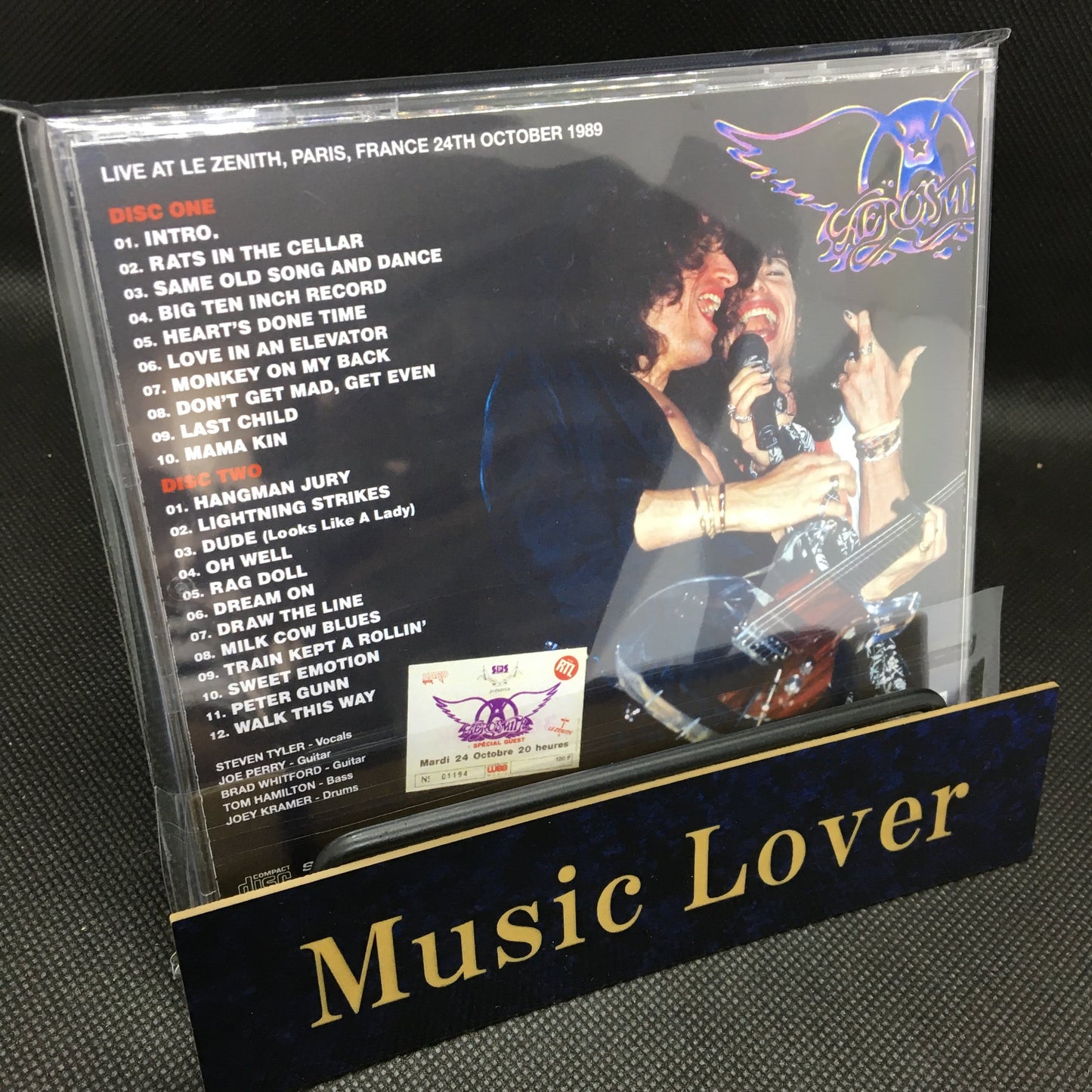 AEROSMITH / PARIS 1989 (2CDR)