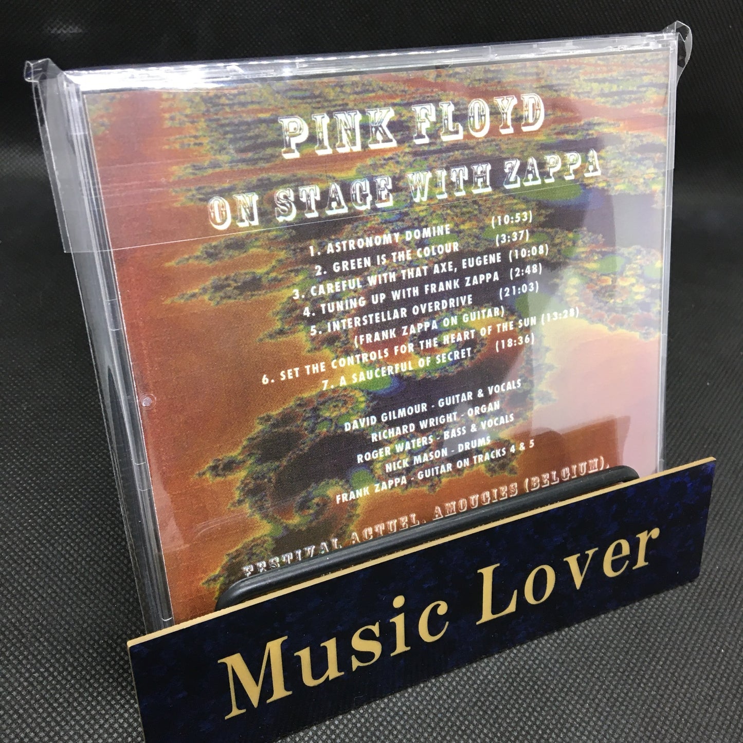 PINK FLOYD / ON STAGE WITH ZAPPA (1CDR)