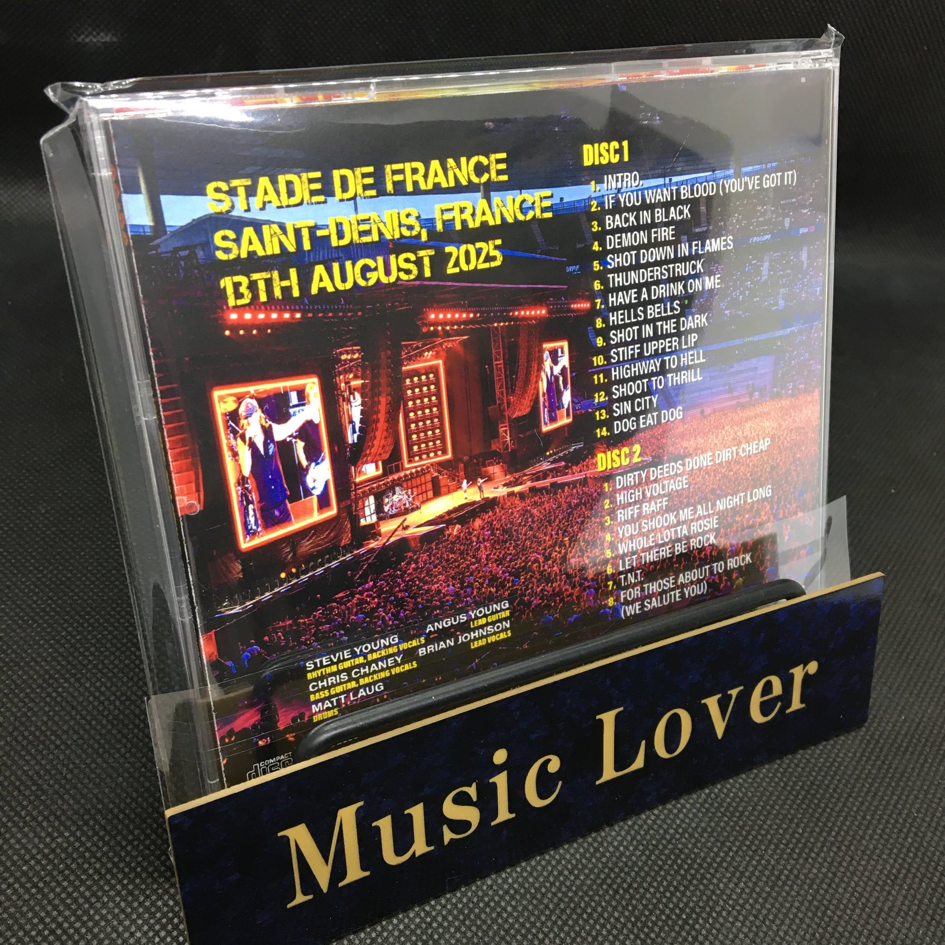 AC/DC / PARIS 2025 2ND NIGHT ORIGINAL IEM RECORDING (2CDR) – WORLD ...
