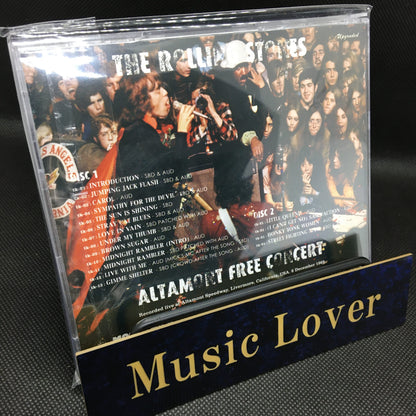 The Rolling Stones Altamont Free Concert 1969 2CD Moonchild