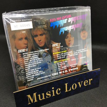 Vinnie Vincent Invasion Kiss My Guitar Kiss VVI Empress Valley 2CD