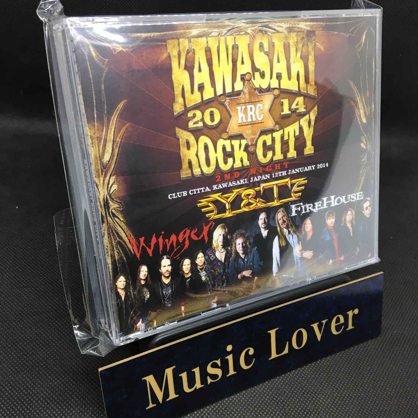 V.A.(FIREHOUSE,WINGER,Y&T) / KAWASAKI ROCK CITY 2014 2ND NIGHT (4CDR)