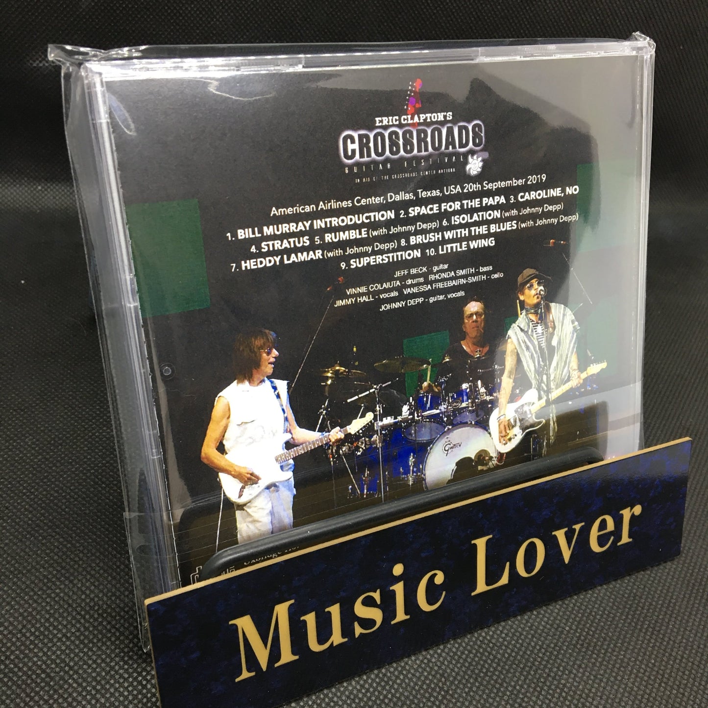 ERIC CLAPTON & JEFF BECK / CROSSROADS GUITAR FESTIVAL 2019 PRO SHOT (2DVDR)
