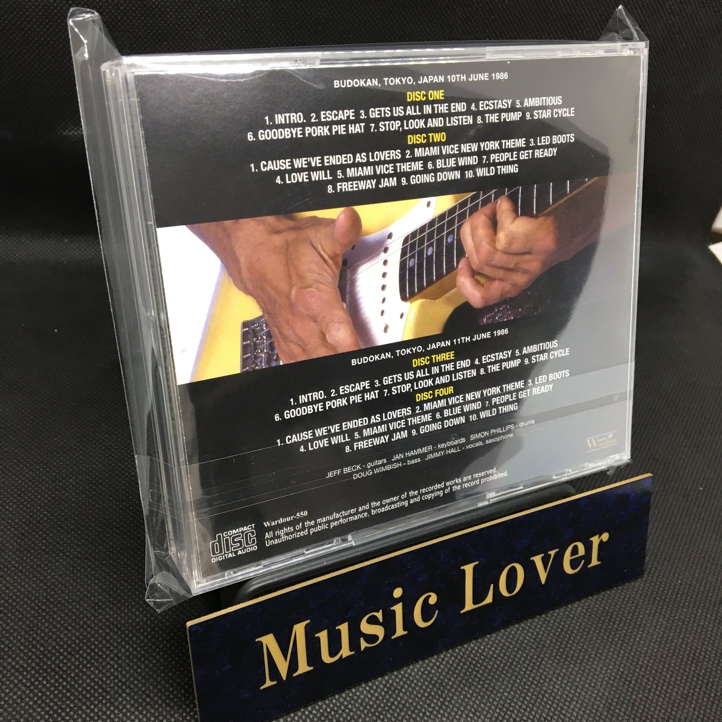 JEFF BECK / DEFINITIVE BUDOKAN 1986 (4CD)