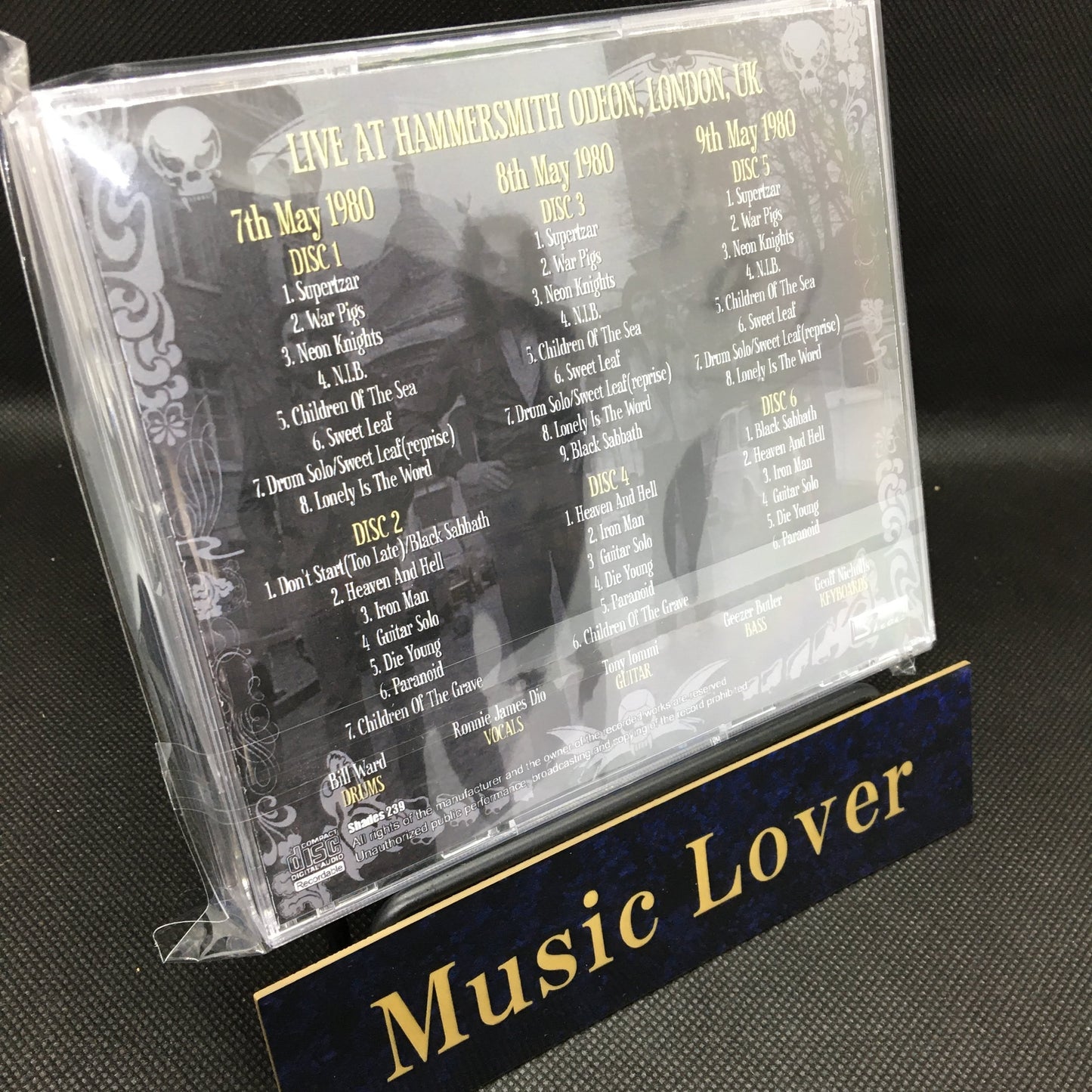 BLACK SABBATH / 3 NOTTI ALL'HAMMERSMITH (6 CD)