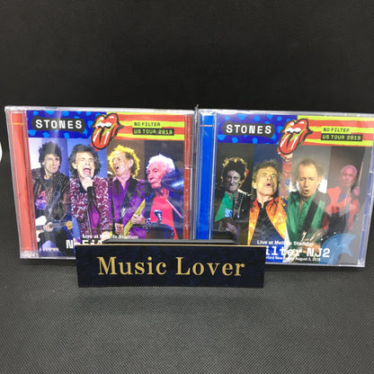The Rolling Stones No Filter Us Tour 2019 NJ 1&2 set [2CD+2CD] New Jersey August