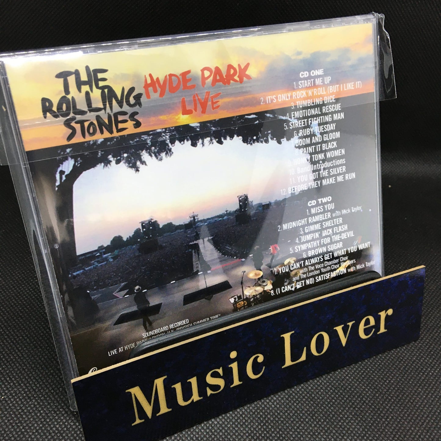 The Rolling Stones / Hyde Park Live 2013 London July Soundboard 2CD