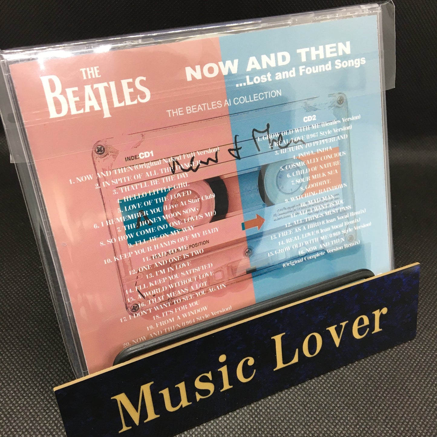 THE BEATLES / NOW AND THEN...LOST AND FOUND SONGS THE BEATLES AI COLLECTION 2024 (2CD)