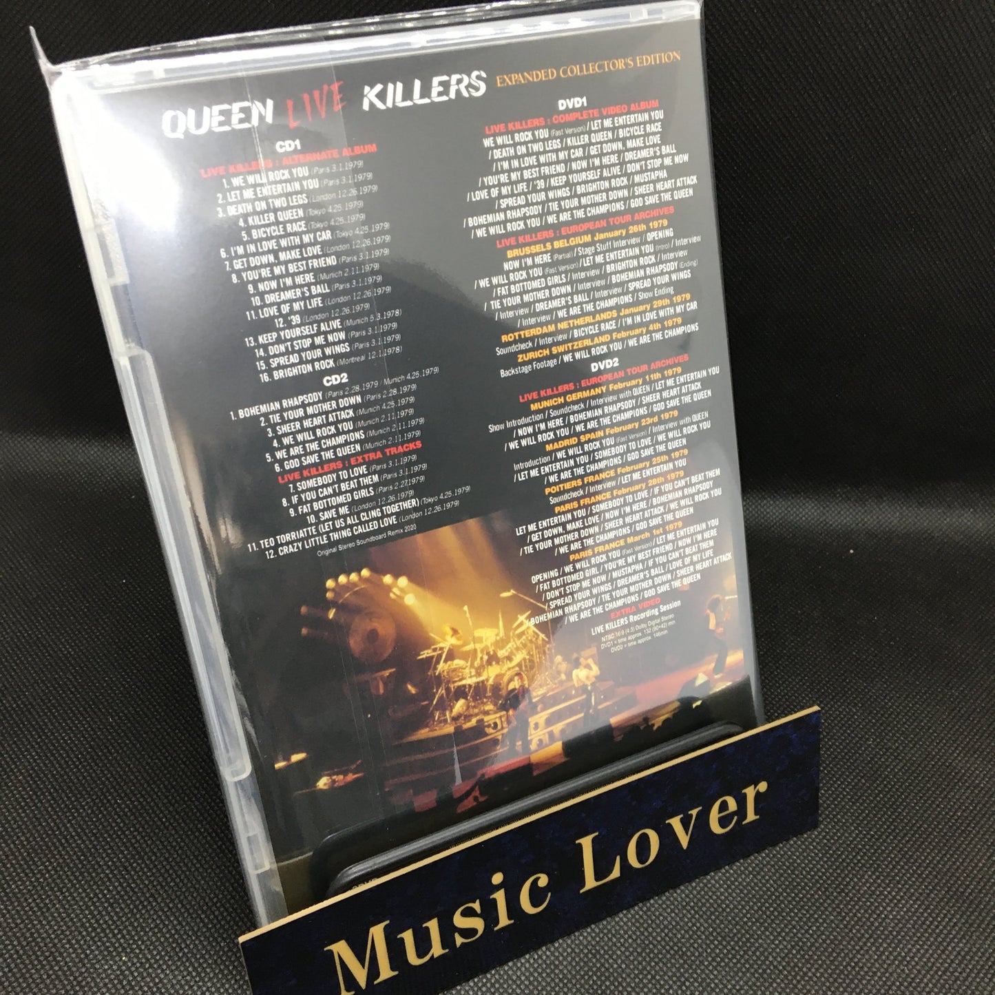 QUEEN / LIVE KILLERS EXPANDED COLLECTOR'S EDITION [2CD+2DVDR]