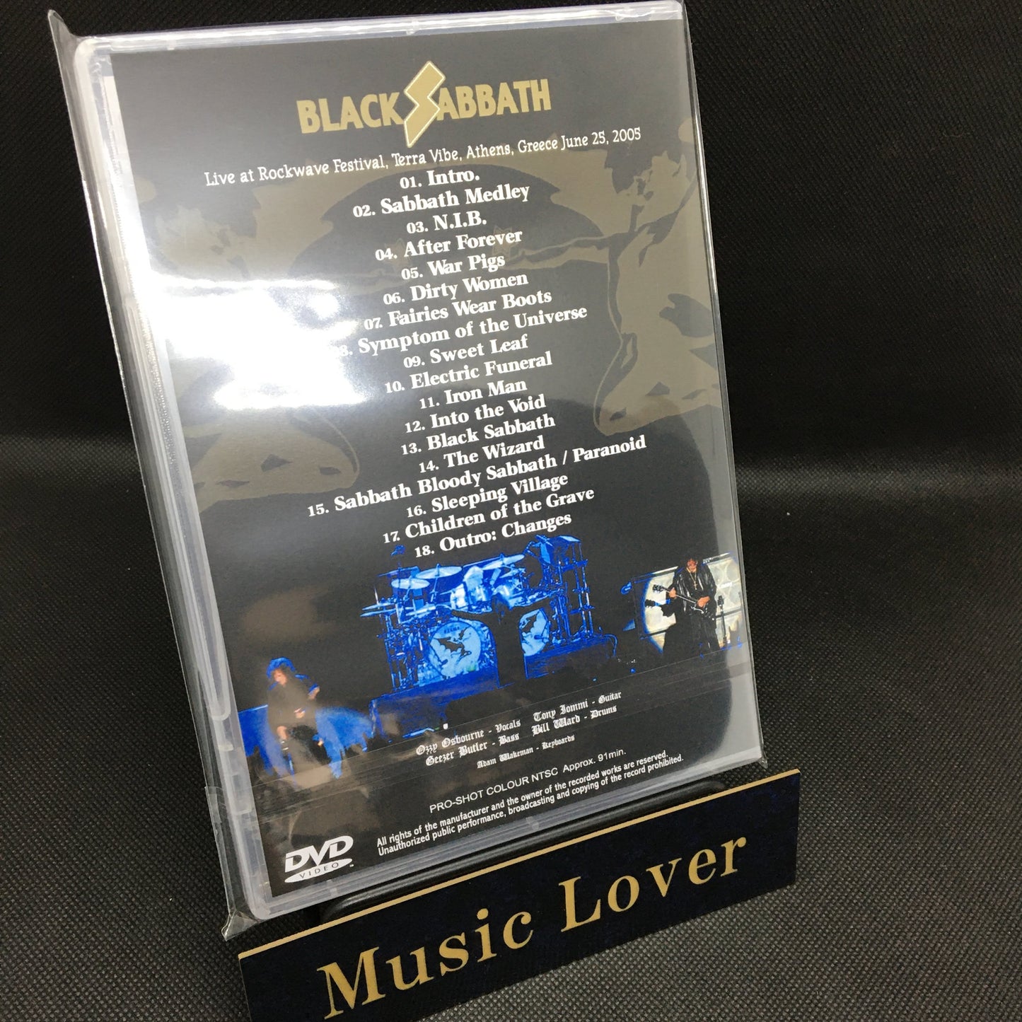 BLACK SABBATH / ROCKWAVE FESTIVAL 2005 PRO SHOT (1DVDR)