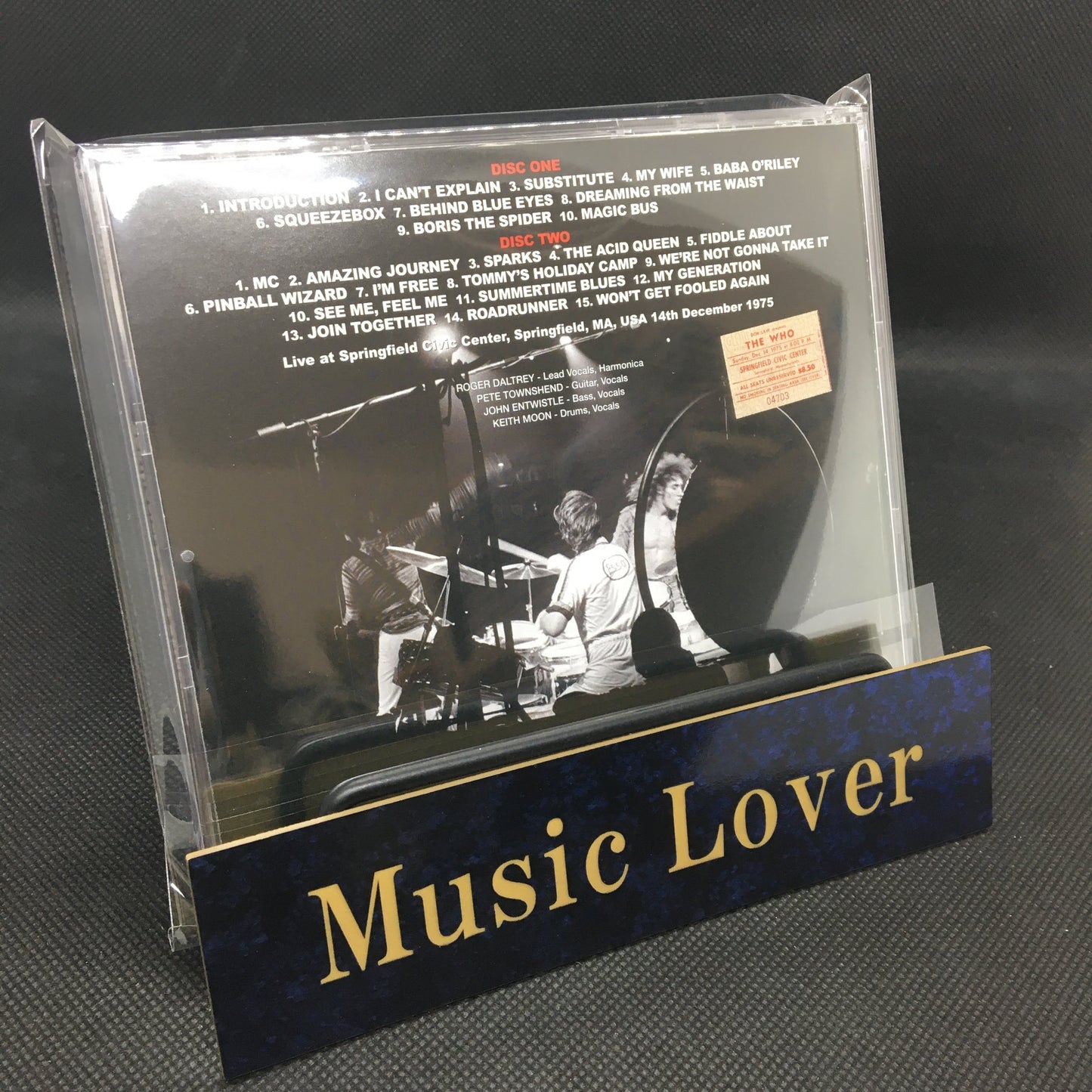 THE WHO / SPRINGFIELD 1975 REVISITED (2CD)