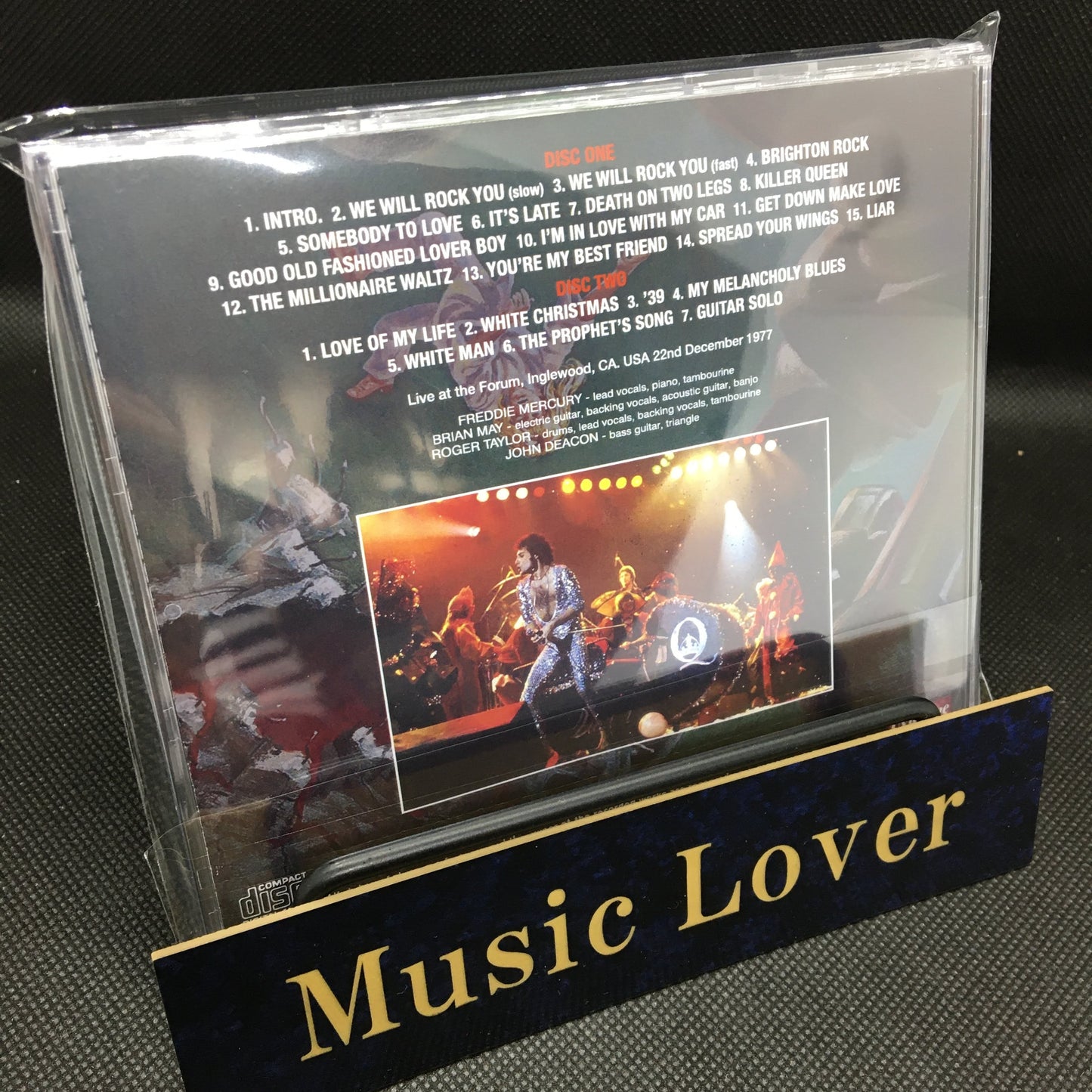 QUEEN / WHITE CHRISTMAS L.A. FORUM 1977 (2CDR)