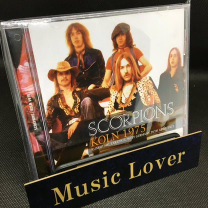 SCORPIONS / KOLN 1975 CAJA DE SONIDO ESTÉREO (1 CDR)