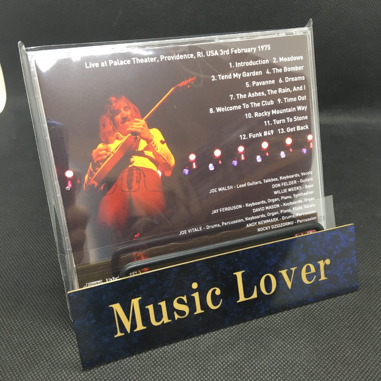 JOE WALSH / BIENVENIDOS AL PALACIO DE PROVIDENCE 1975 (1CDR)