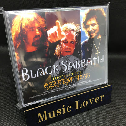 BLACK SABBATH / DEFINITIVE OZZFEST '97/98 (4CDR)