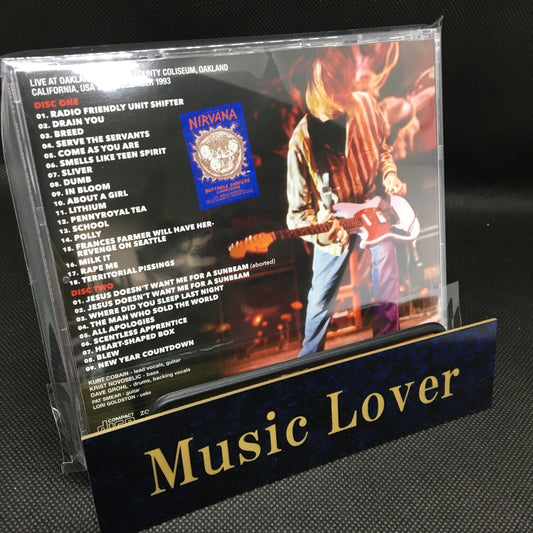 NIRVANA / DEFINITIVE OAKLAND 1993 NEW YEAR'S EVE 2025 REMASTER & REMIX (2CD)