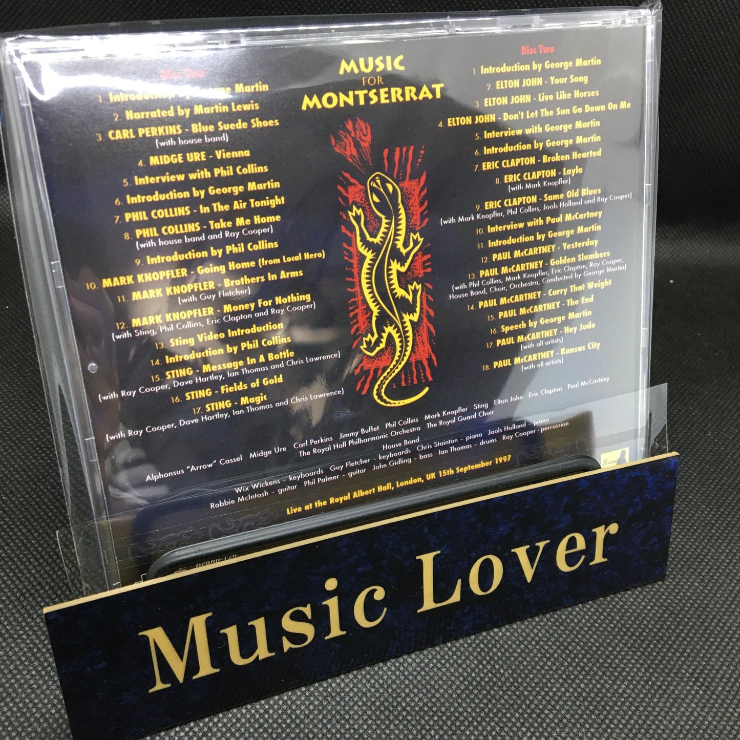 V.A. (PHIL COLLINS, MARK KNOPFLER, STING, etc.) / MUSIC FOR MONTSERRAT FM BROADCAST MASTER (2CD)