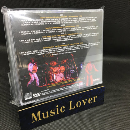 BOSTON / MOTHERSHIP STEREO SOUNDBOARD (3CDR+1DVDR)