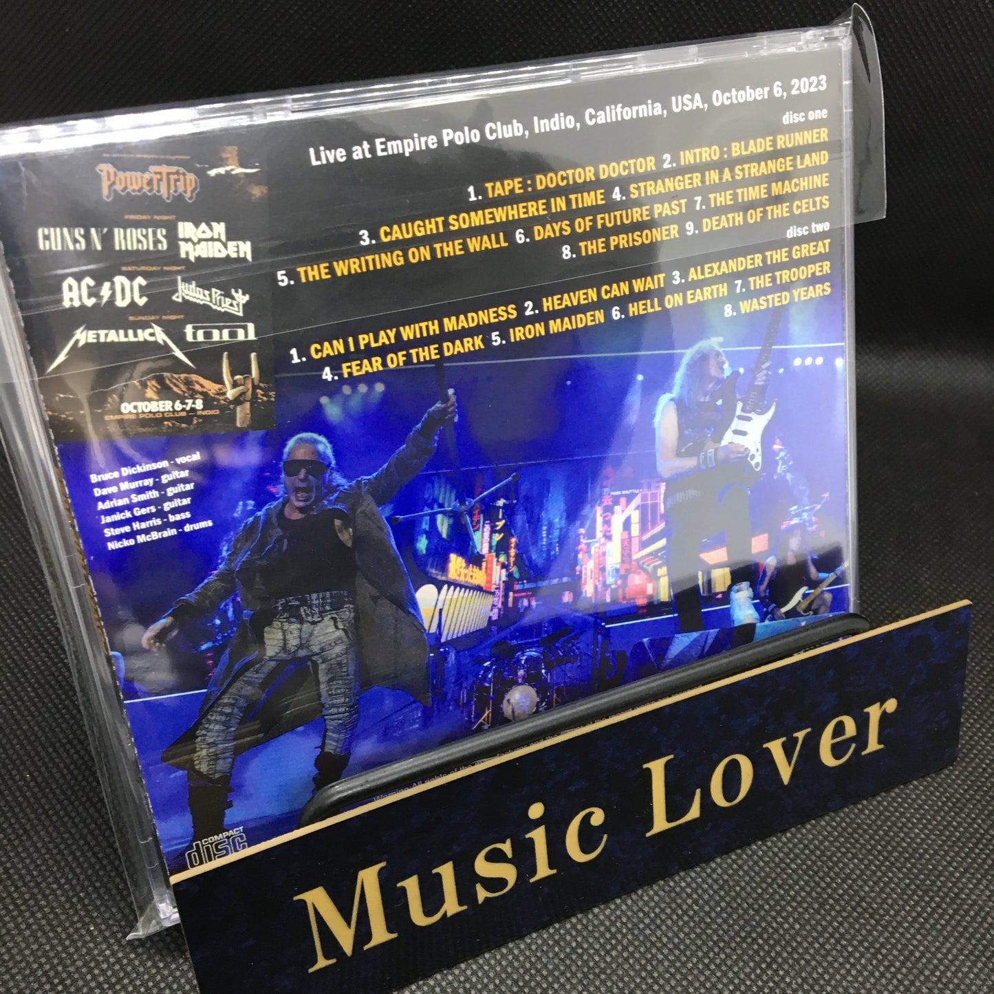 IRON MAIDEN / POWER TRIP 2023 (2CDR)