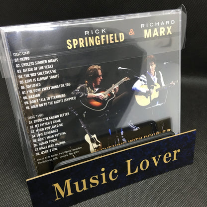 RICK SPRINGFIELD & RICHARD MARX / AN EVENING WITH DOUBLE R (2CDR)