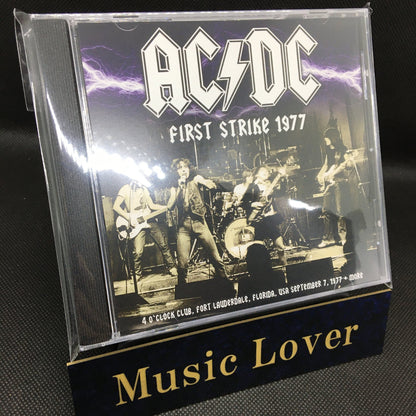 AC/DC / FIRST STRIKE 1977 SOUNDBOARD (1CDR)