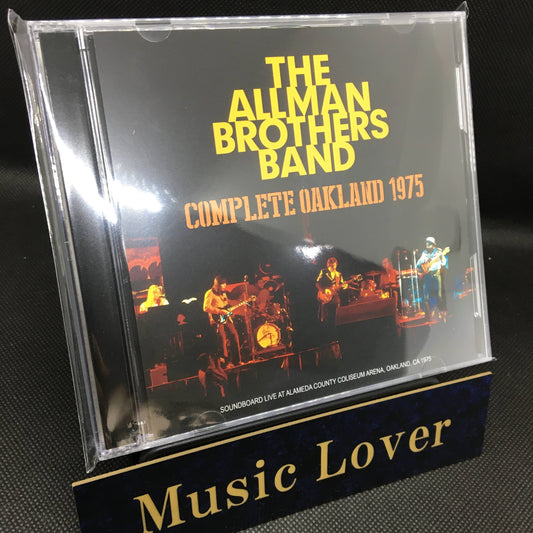 THE ALLMAN BROTHERS BAND / COMPLETE OAKLAND 1975 SOUNDBOARD (2CDR)