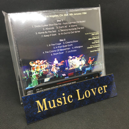 GENESIS / L.A. FORUM 1984 PRE-FM MASTER STEREO SOUNDBOARD (2CDR)