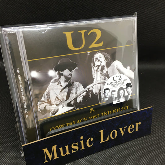U2 / COW PALACE 1987 2ND NIGHT MASTER TAPES (2CD)
