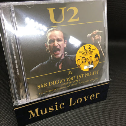 U2 / SAN DIEGO 1987 1ST NIGHT MASTER TAPES (2CD)