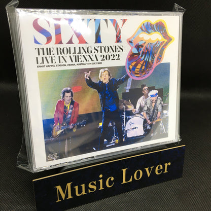 THE ROLLING STONES / LIVE IN VIENNA 2022 (2CDR+1DVDR)