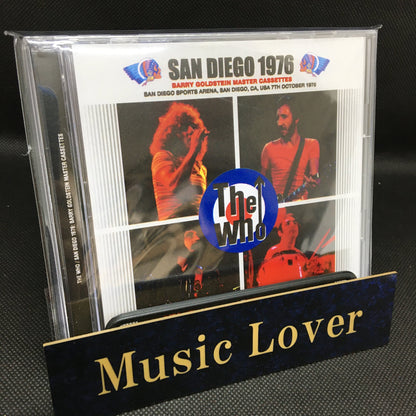 THE WHO / SAN DIEGO 1976 CASETES MAESTROS DE BARRY GOLDSTEIN (2 CDR)