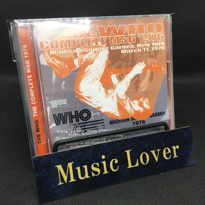 THE WHO / THE COMPLETE MSG 1976 (2CD)