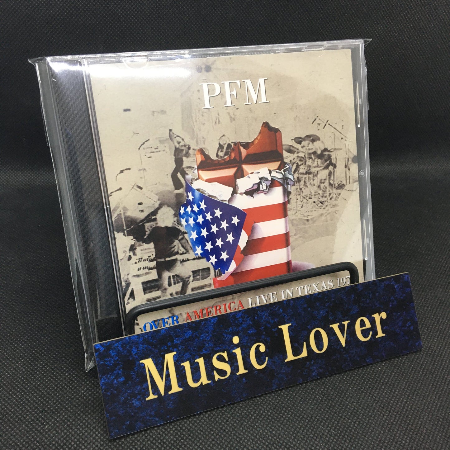 P.F.M. / OVER AMERICA LIVE IN TEXAS 1976 SOUNDBOARD (1CDR)