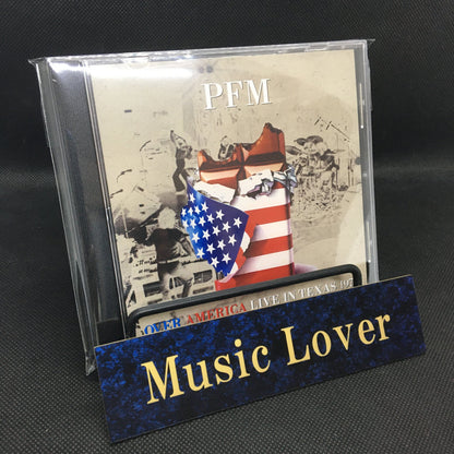 P.F.M. / OVER AMERICA LIVE IN TEXAS 1976 SOUNDBOARD (1CDR)