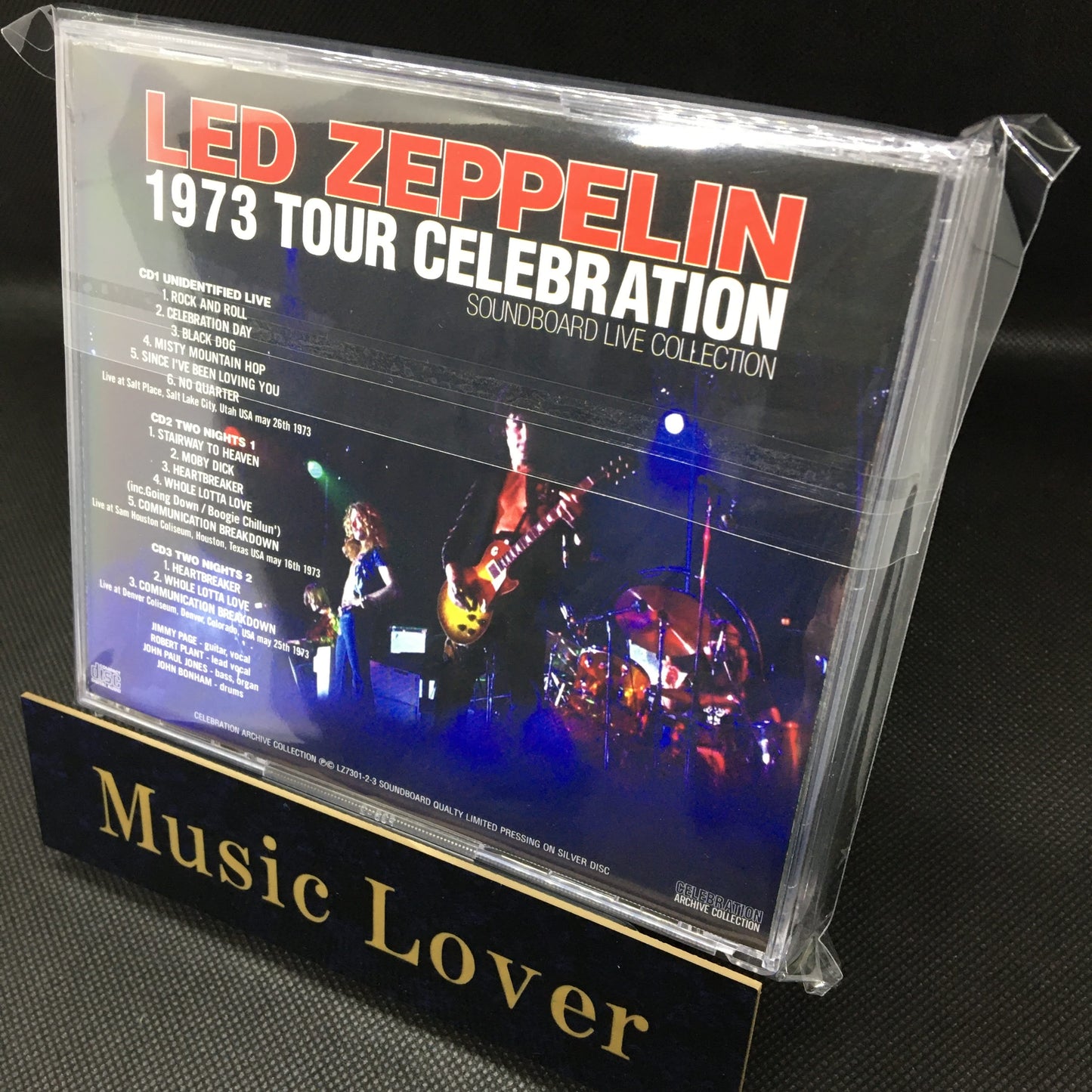 Led Zeppelin 1973 Tour Celebration Soundboard Live Collection 3CD