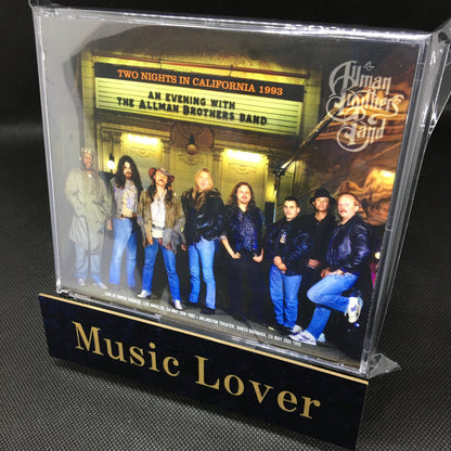 THE ALLMAN BROTHERS BAND / TWO NIGHTS IN CALIFORNIA 1993 (5CDR)