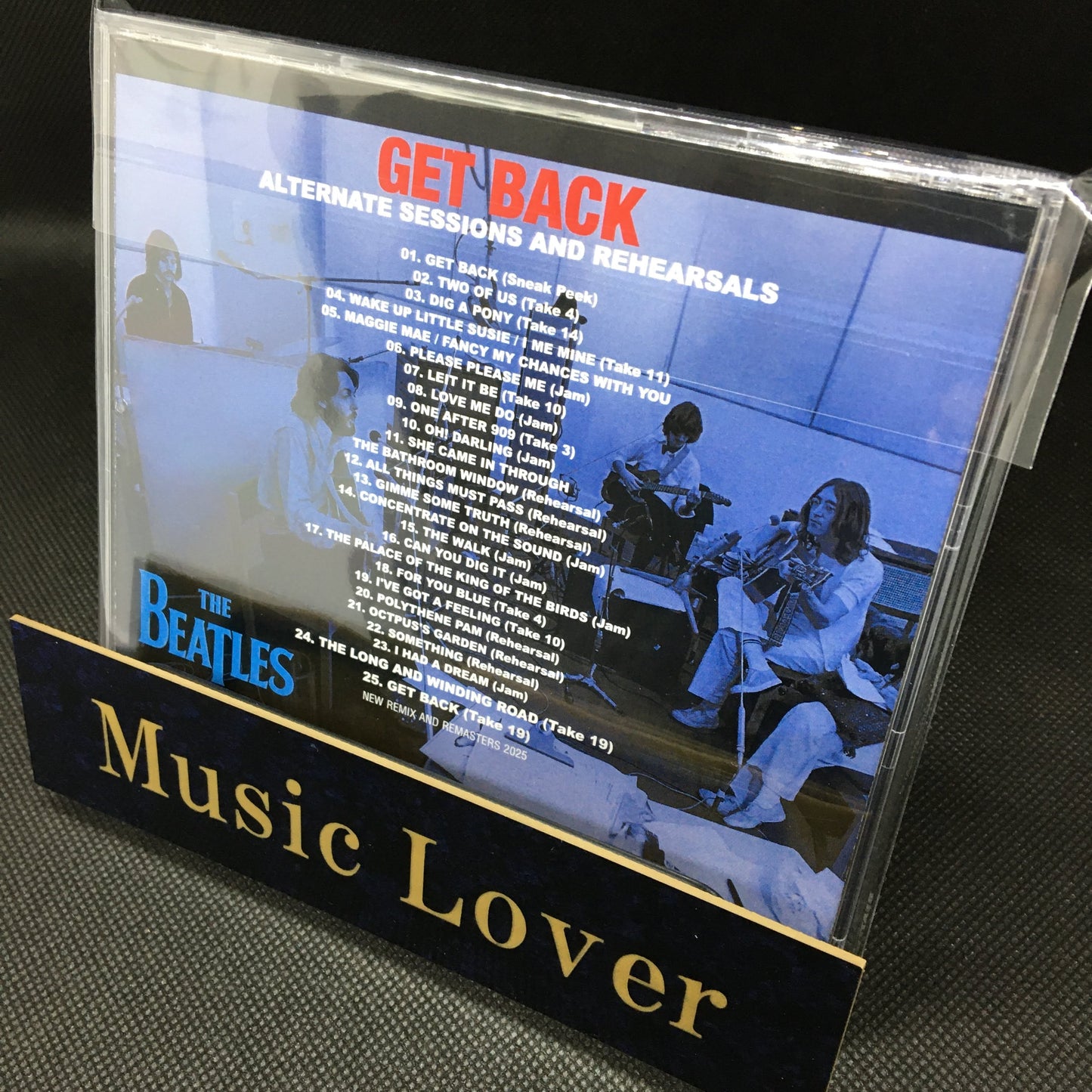 THE BEATLES / GET BACK ALTERNATE SESSIONS  AND REHEARSALS (1CDR)