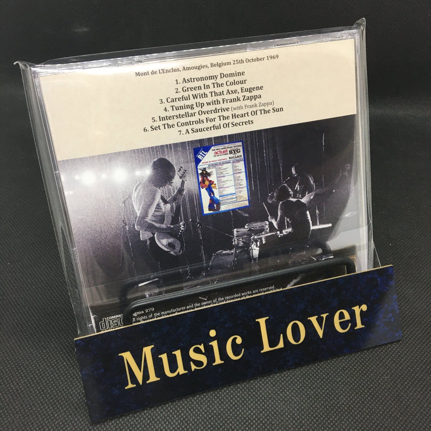 PINK FLOYD / AMOUGIES POP & JAZZ FESTIVAL 1969 、ECD】Frank Zappa