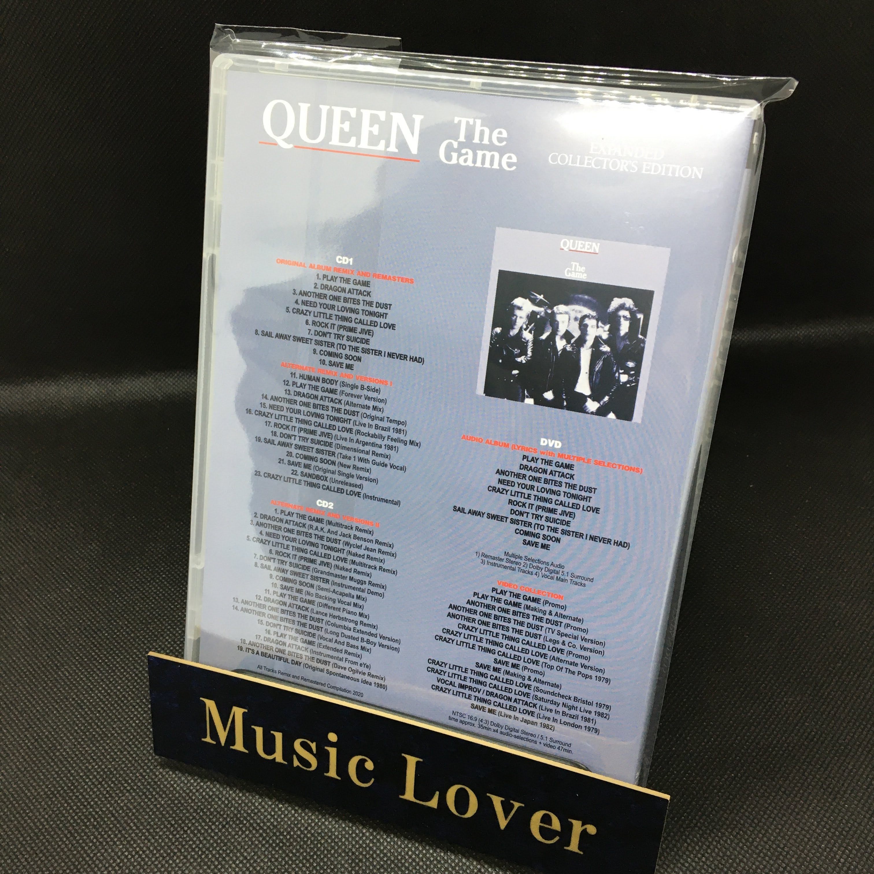 QUEEN / THE GAME EXPANDED COLLECTOR'S EDITION SPECIAL LIMITED