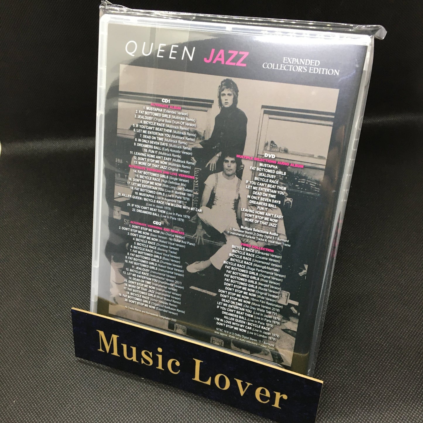 Queen Jazz Expanded Collector's Edition New Remix And Remasters 2CD 1DVD MASTERWORKS