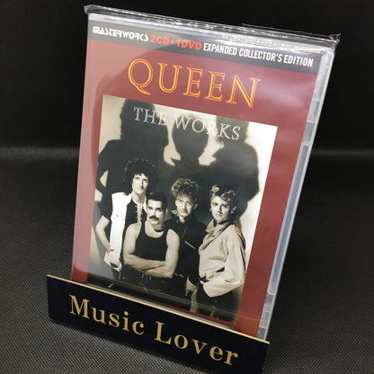 Queen The Works Expanded Collector's Edition 2 CD 1 DVD Tall Case Masterworks
