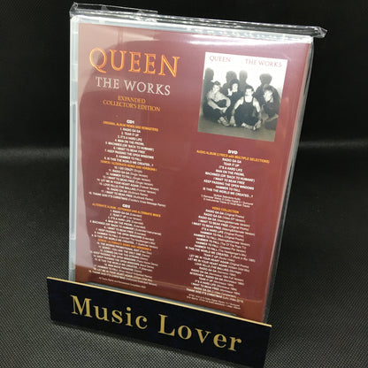 Queen The Works Expanded Collector's Edition 2 CD 1 DVD Tall Case Masterworks