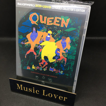 Queen A Kind Of Magic Expanded Collector's Edition Remix 2 CD 2 DVD Masterworks