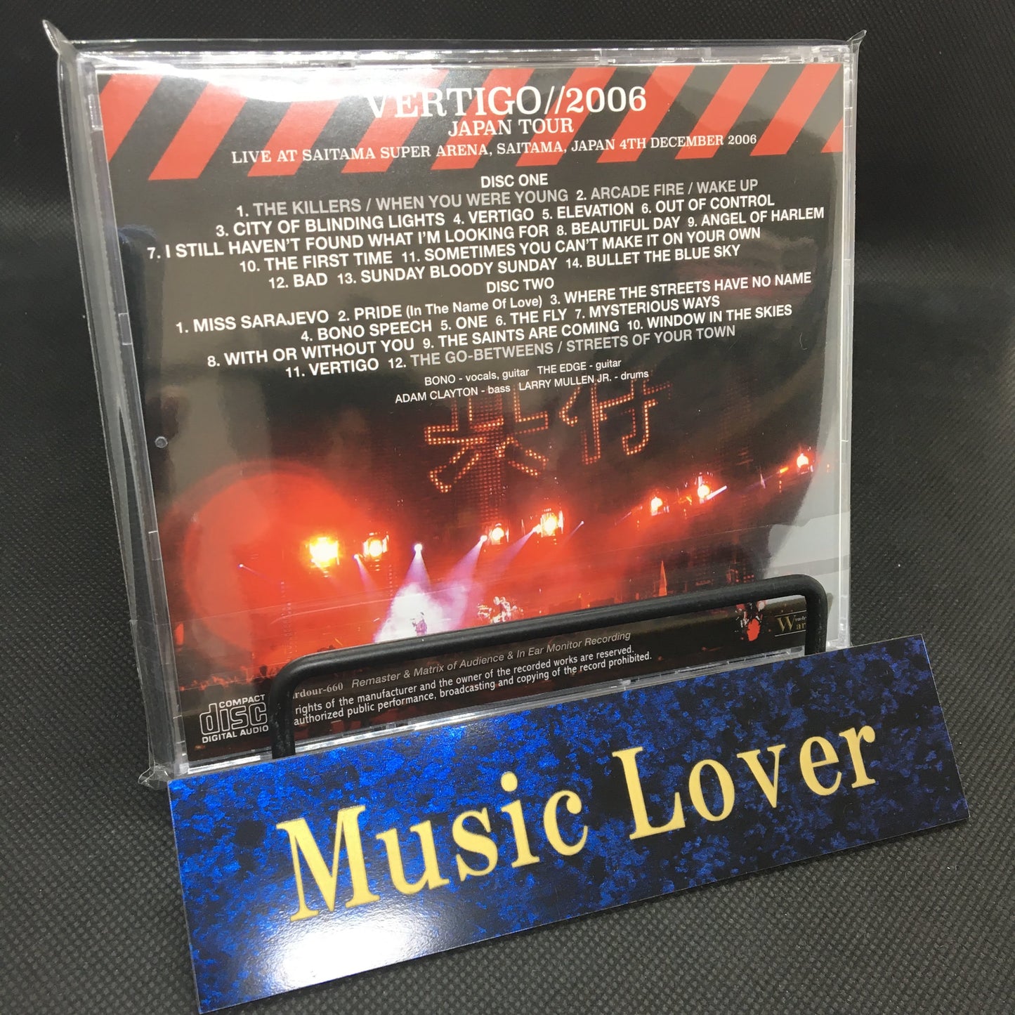 U2 / DEFINITIVE SAITAMA 2006 FINAL NIGHT 2025 REMASTER & REMIX (2CD)