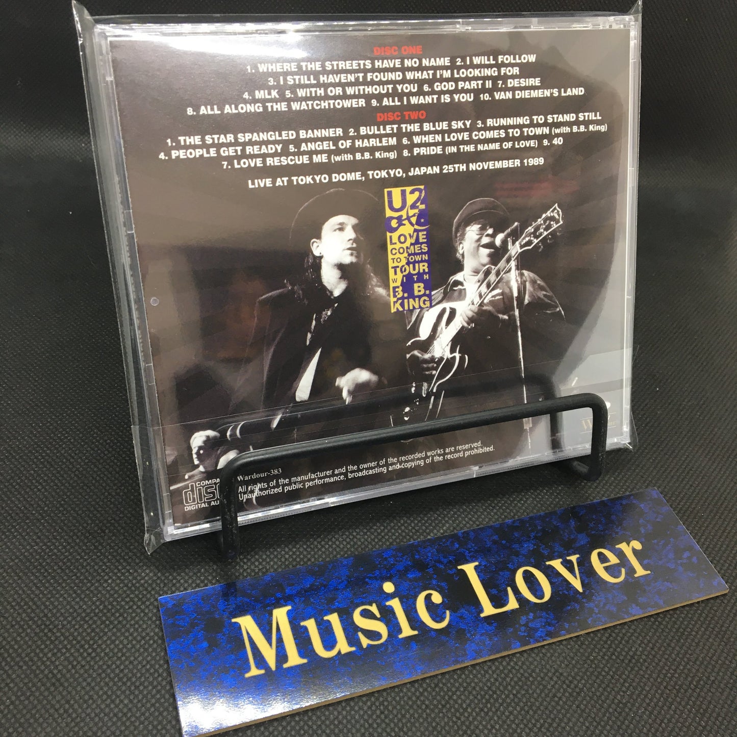 U2 / TOKYO DOME 1989 1ST NIGHT MASTER 2CD