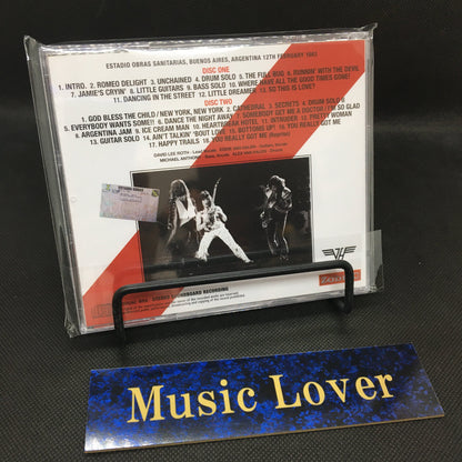 VAN HALEN / BUENOS AIRES 1983 2ND NIGHT SOUNDBOARD (2CD)