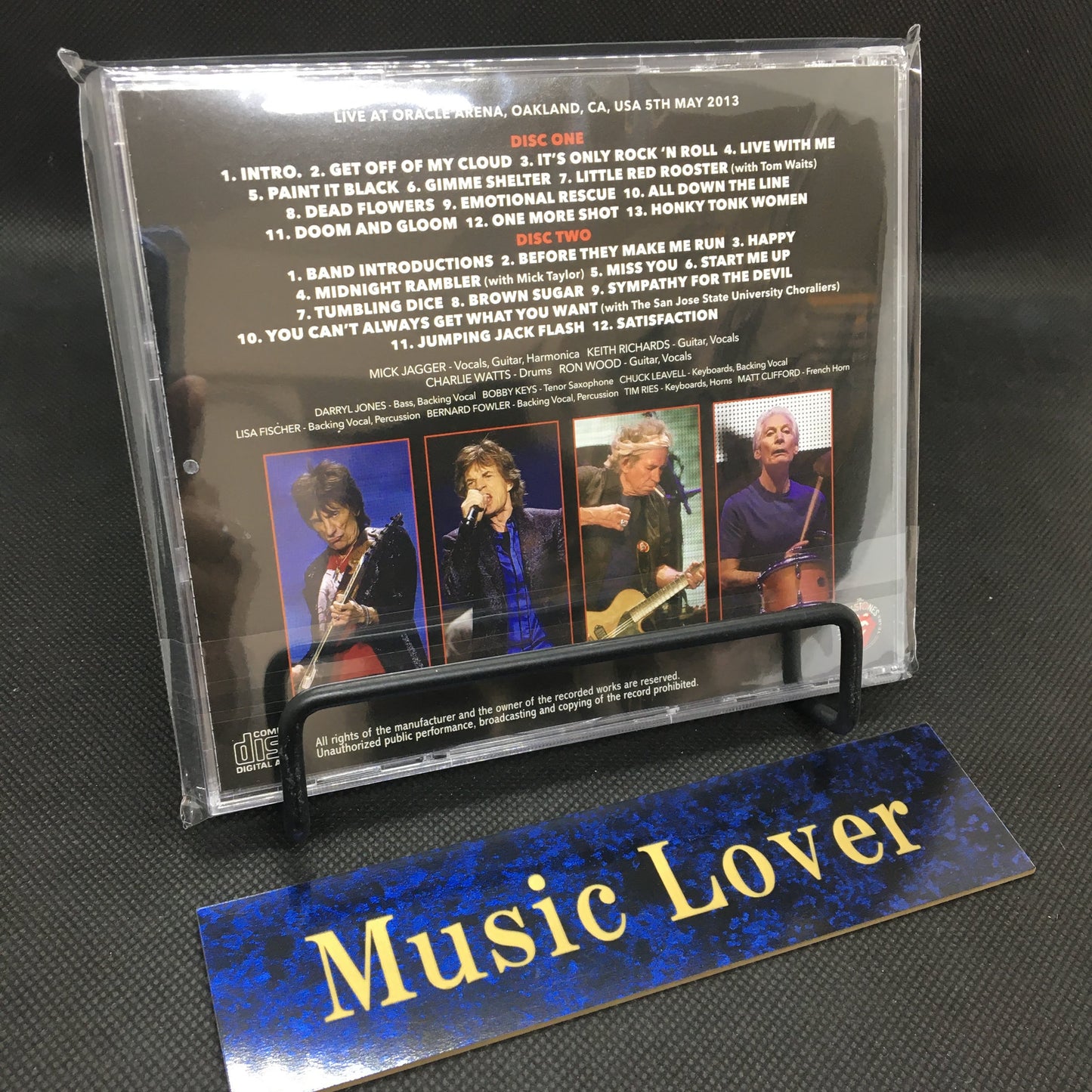 THE ROLLING STONES / OAKLAND 2013 with New Artworks (2CD)